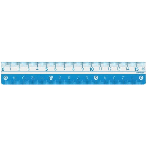 Kutsuwa Non-Slip Ruler 16cm