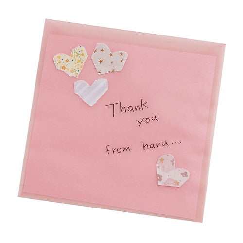 Kutsuwa Ribbon bon Tape: W1.5cm Heart With 2-Way Cutter: Heart-Shaped & Straight Edge Masking Tape 