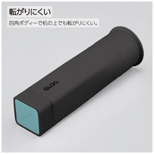 Kokuyo Gloo 10 g dia.2.7cm 8.8cm Square Goes on black, dries clear Glue Stick