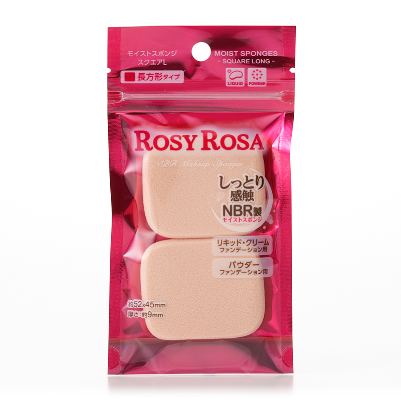 Rosy Rosa Moist Sponge 2P Square L