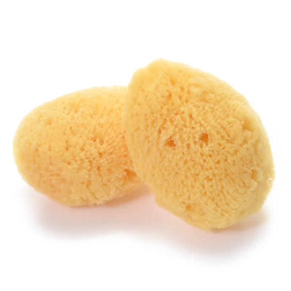 Rosy Rosa Natural Sea Sponge S 2pcs