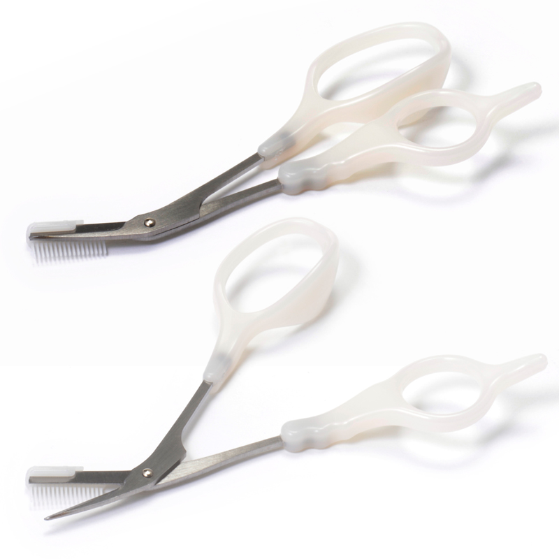 ROSY ROSA 3D Scissors with Eyebrow Comb