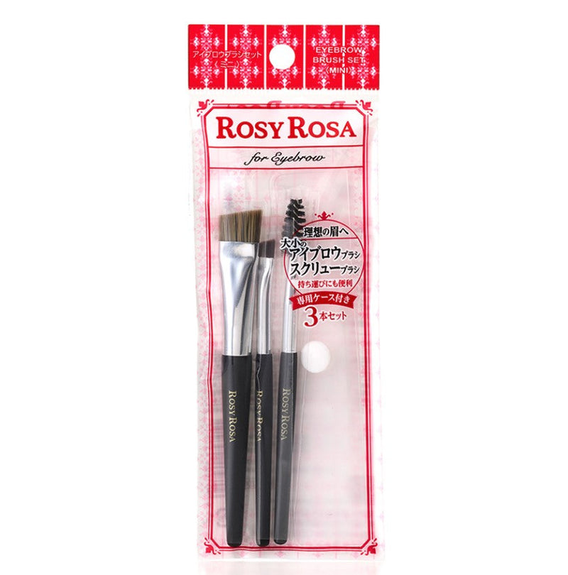 ROSYROSA Eyebrow Brush Set (mini)