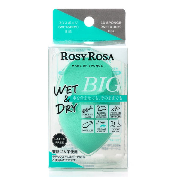 ROSYROSA 3D Sponge ?WET&DRY?BIG 