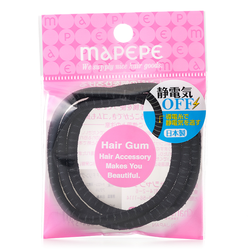 Mapepe Hair Tie Antistatic 3pcs