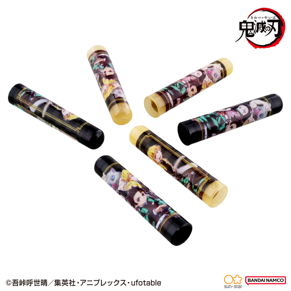 Sun-Star Demon Slayer Pencil Caps 6pcs - Black & Gold