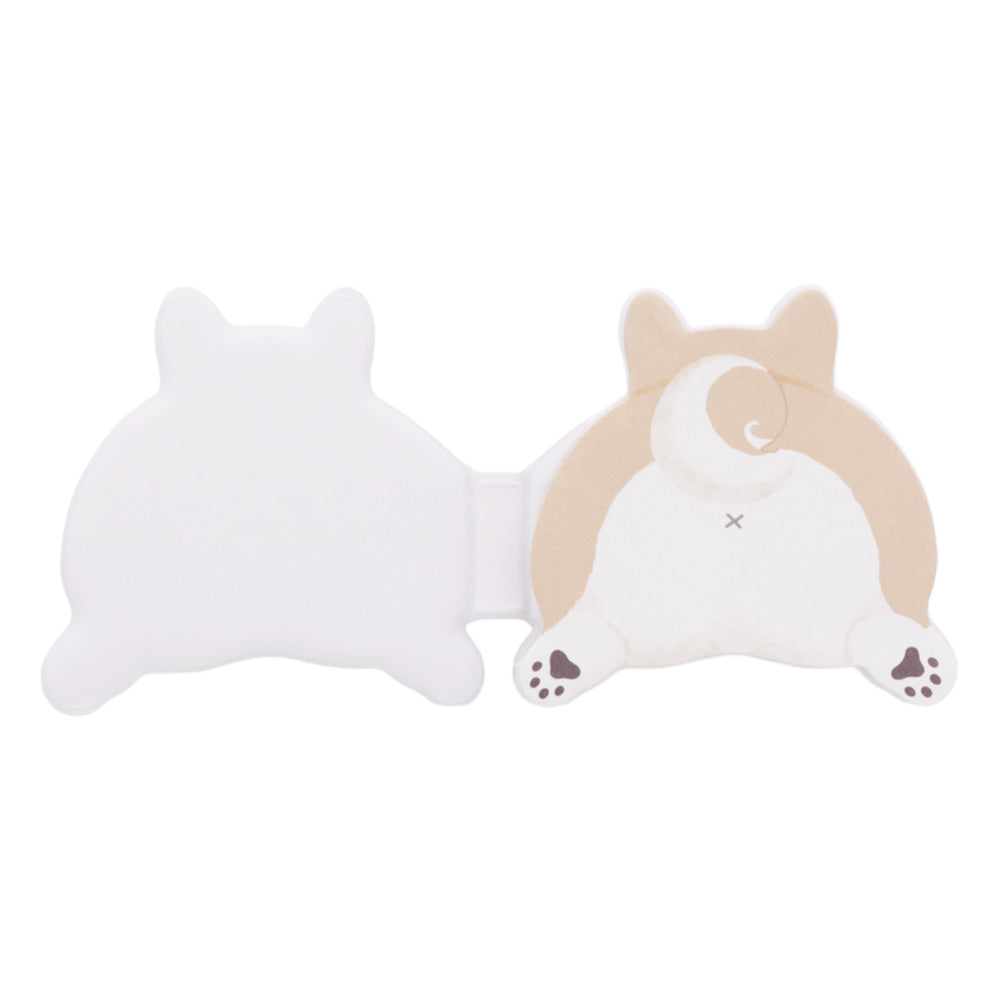 Sun-Star Sticky Notes with Squishy Cover - Shiba Dog