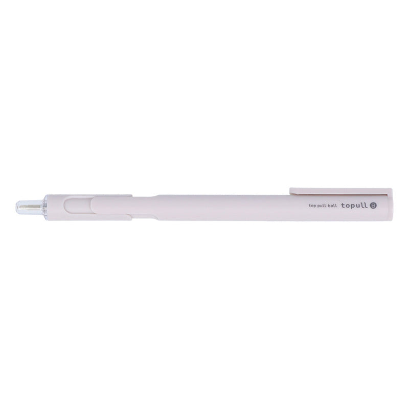 Ballpoint Pen (Pull Pen Tip to Extend Ballpoint Tip/Ballpoint Size: 0.5mm/Black/Sun-Star/Topull B/SMCol(s): Beige)