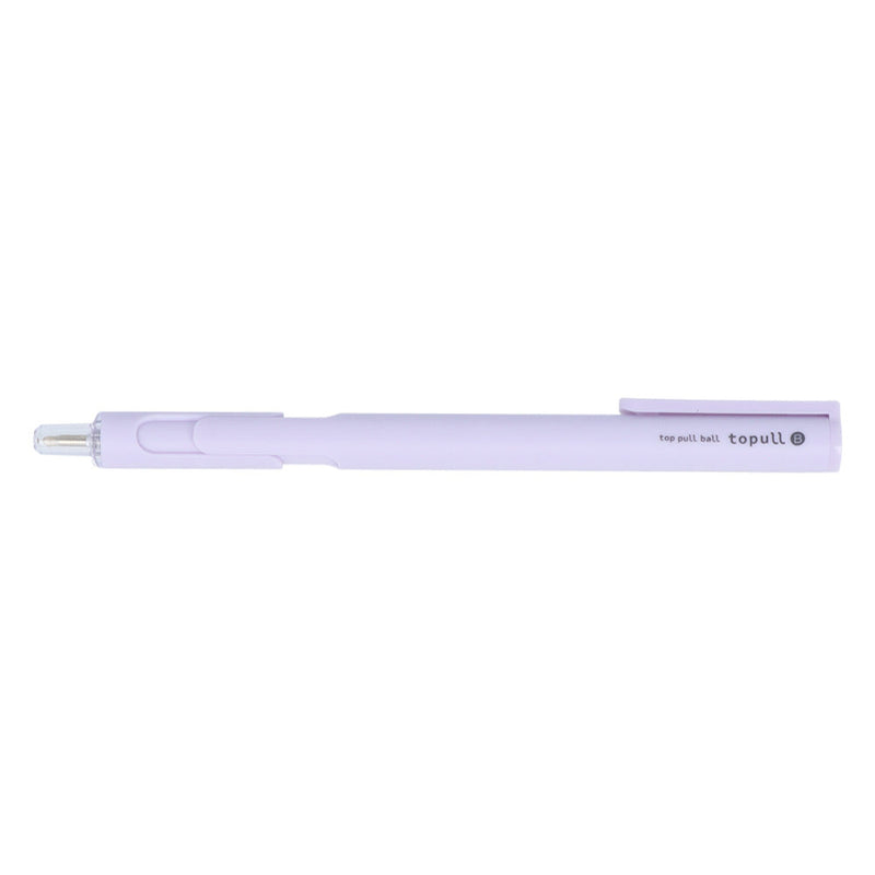 Ballpoint Pen (Pull Pen Tip to Extend Ballpoint Tip/Ballpoint Size: 0.5mm/Black/Sun-Star/Topull B/SMCol(s): Violet)