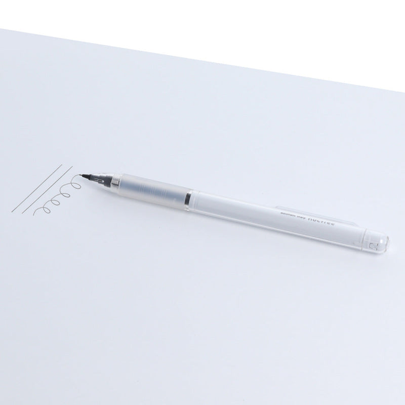 Mechanical Pencil (0.5mm/Rubber Grip/Lead Comes out Automatically/1x1.4x14.6cm/Sun Star/nocfree/SMCol(s): Ice White)