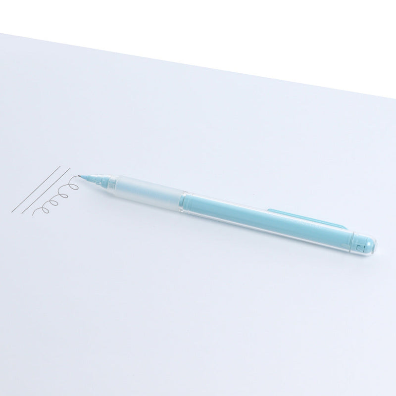 Mechanical Pencil (0.5mm/Rubber Grip/Lead Comes out Automatically/1x1.4x14.6cm/Sun Star/nocfree/SMCol(s): Mint Blue)