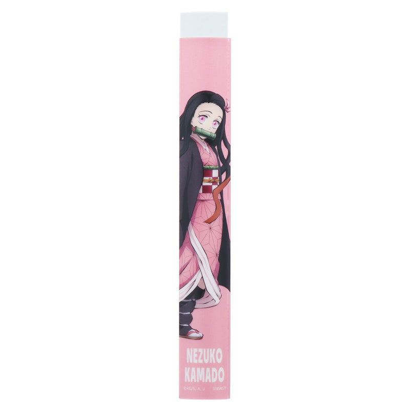 Eraser (Flat/Long/Demon Slayer: Nezuko Kamado/0.5x1.9x14.5cm/Sun Star/SMCol(s): Pink)