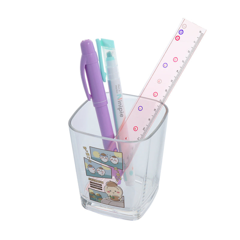 Sun-Star Chiikawa Clear Pen Stand