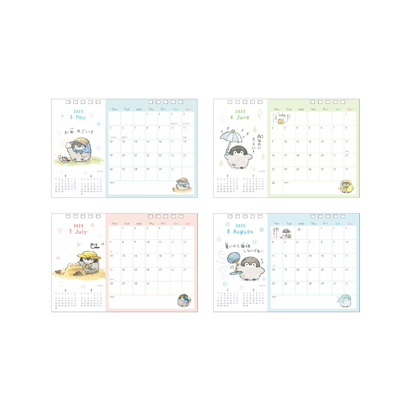 Sun-Star Koupen Chan Desk 2025 Calendar