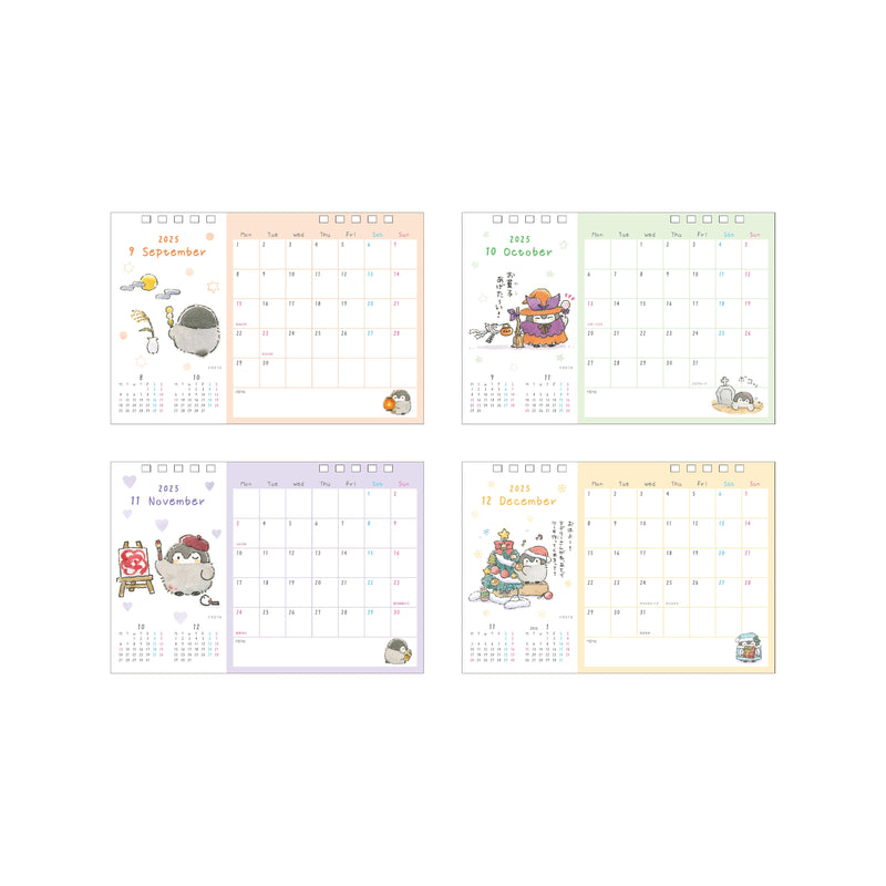 Sun-Star Koupen Chan Desk 2025 Calendar