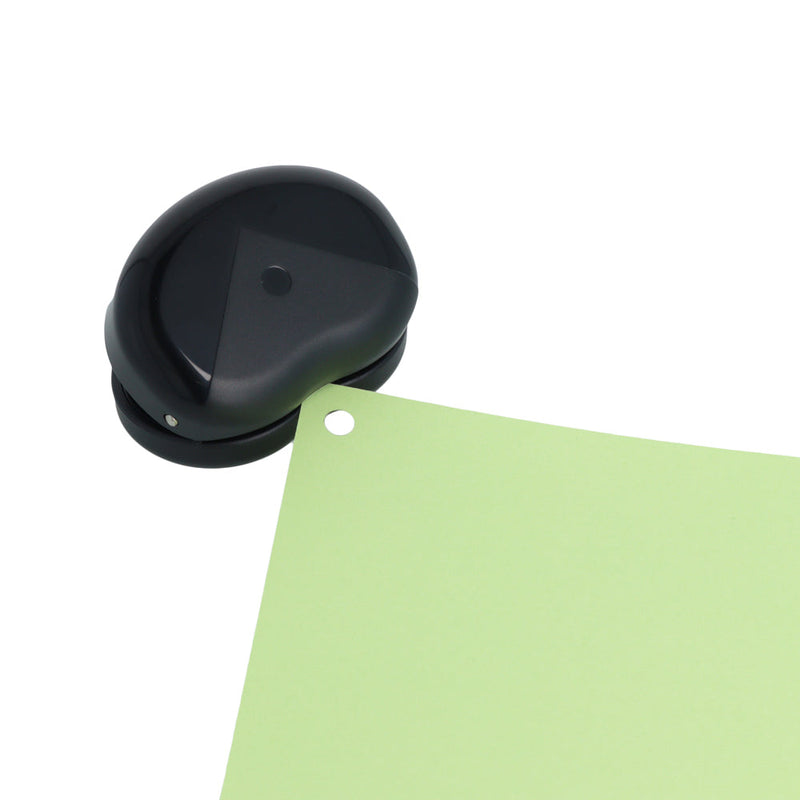 Hole Punch (1-Hole/Easy to Align/For Corner/4.8x6.5x4.2cm/Sun Star/Kadosoro/SMCol(s): Black)