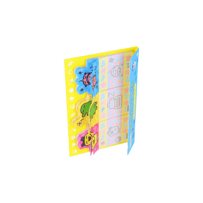 Sticky Notes (Die-Cut/3 Designs/Tamagotchi/60 Sheets/Sun Star/SMCol(s): Pink,Yellow,Blue)