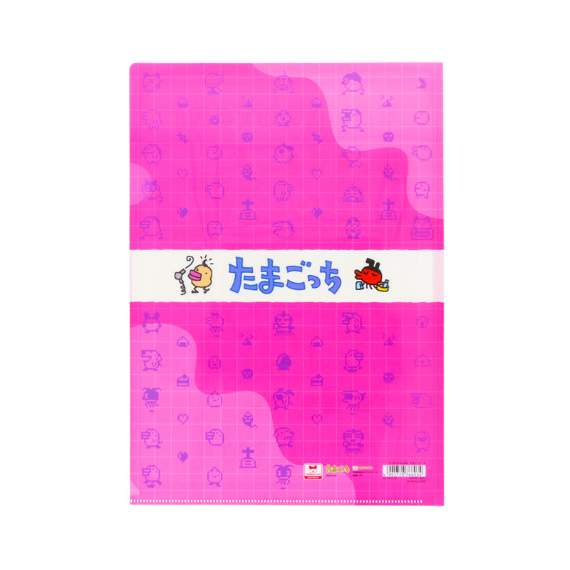 File Folder (Tamagotchi/A4/22x31cm/Sun Star/SMCol(s): Pink,White)