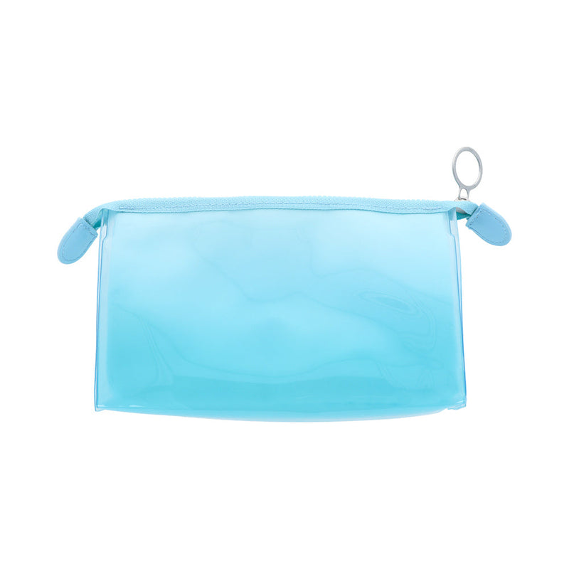 Sun Star mitte Morning Colour Gradient With Inner Pocket Translucent Zipper Pouch 