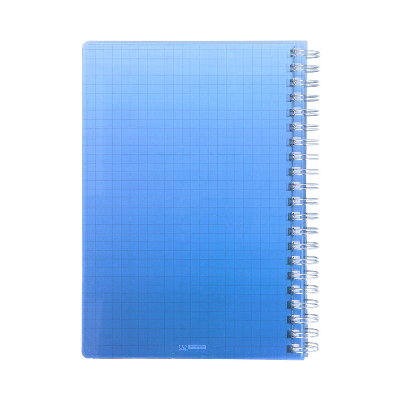 Sun Star mitte 80 Sheets B6 Midnight Colour Gradient Translucent Cover Spiral Graph Ruled Notebook 