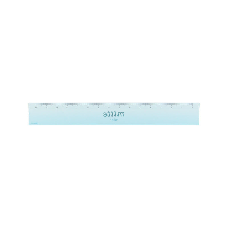 Sun Star mitte 15cm Morning Colour Gradient Translucent Ruler 