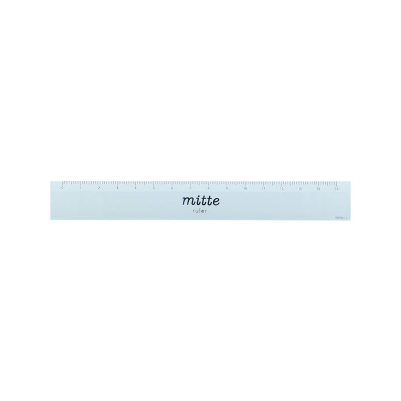 Sun Star mitte 15cm Cloudy Colour Gradient Translucent Ruler 