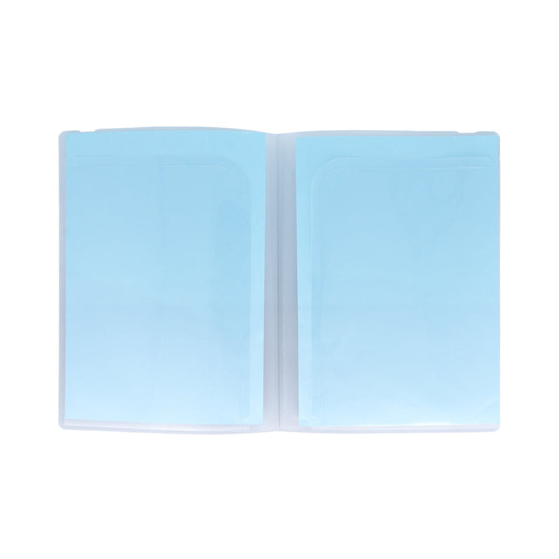 Sun Star mitte Cloudy Colour Gradient With Elastic Band Book Type 7 Pockets File Folder 