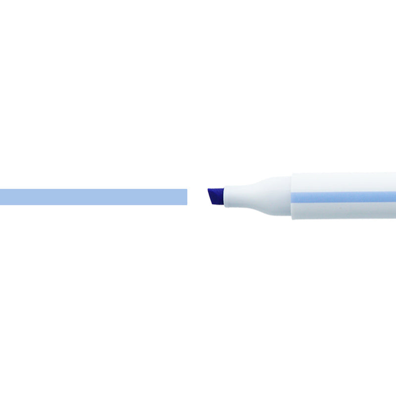 Sun Star DECOT Sky Blue,Orange With Clip Can Use Bullet Tip to Write on Top of Chisel Tip Dual-Ended: Chisel Tip & Bullet Tip Marker 