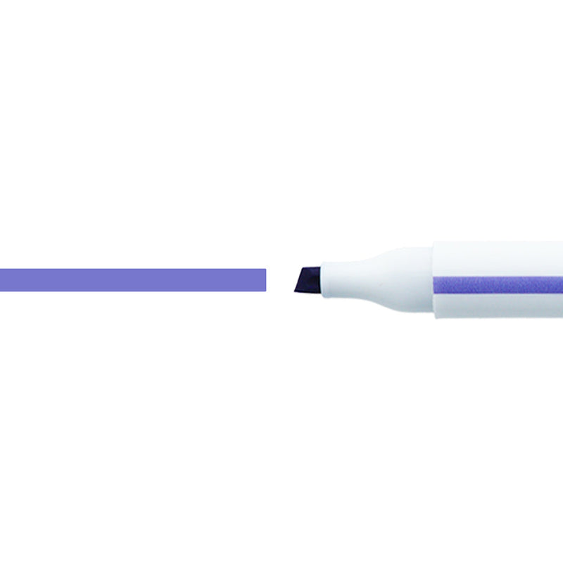 Sun Star DECOT Blue,Violet With Clip Can Use Bullet Tip to Write on Top of Chisel Tip Dual-Ended: Chisel Tip & Bullet Tip Marker 