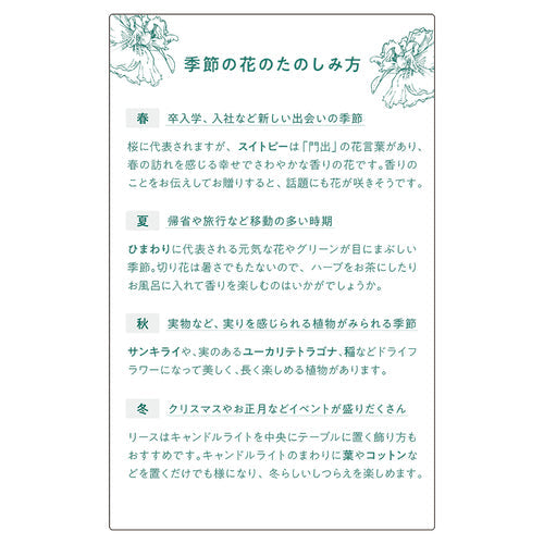 MILL Management BROOCH Daigo 160 Pages A6 Flower Brooch For Project or Family Schedule Planning with PVC Cover 2025 Planner