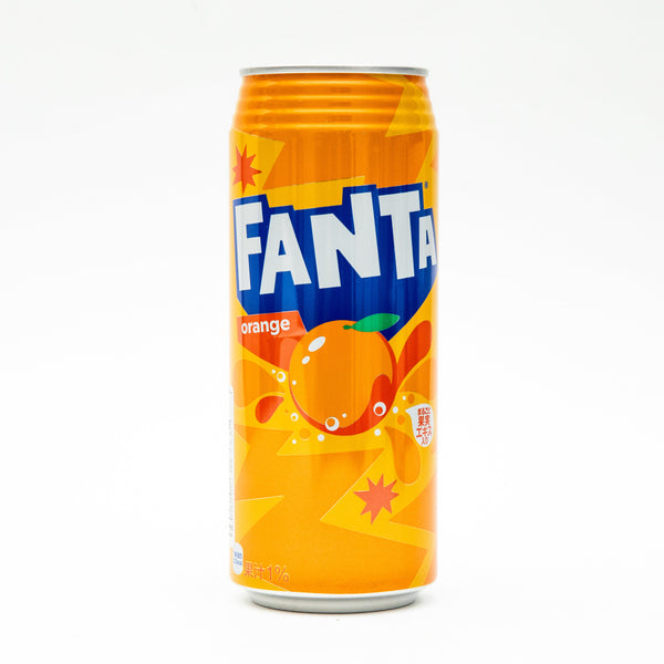 COCA-COLA - Fanta Orange Soda 500ml CAN