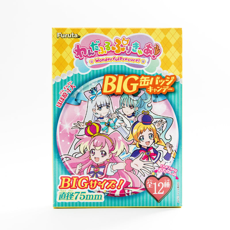 Furuta Wonderful Precure! Big Can Badge Candy