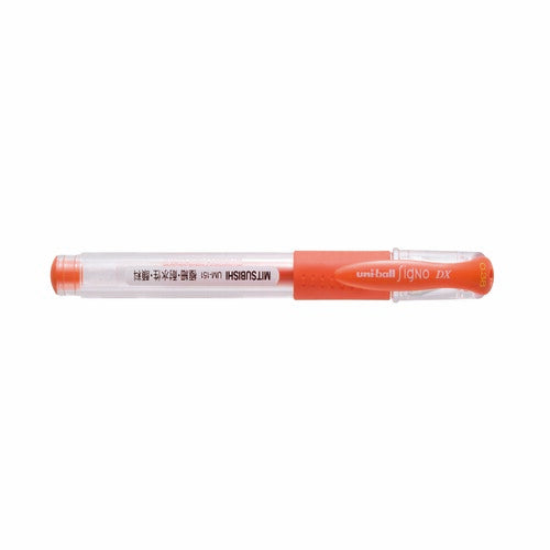 Mitsubishi Pencil Uni-Ball Signo Mandarin Orange Gel Ink 0.38mm Ballpoint Pen 