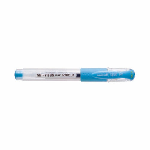 Mitsubishi Pencil Uni-Ball Signo Sky Blue Gel Ink 0.38mm Ballpoint Pen 