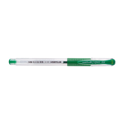 Mitsubishi Pencil Uni-Ball Signo Green Gel Ink 0.38mm Ballpoint Pen 