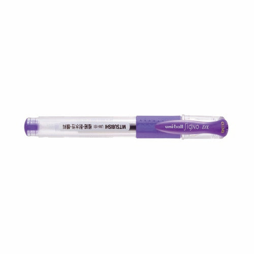 Mitsubishi Pencil Uni-Ball Signo Purple Gel Ink 0.38mm Ballpoint Pen 