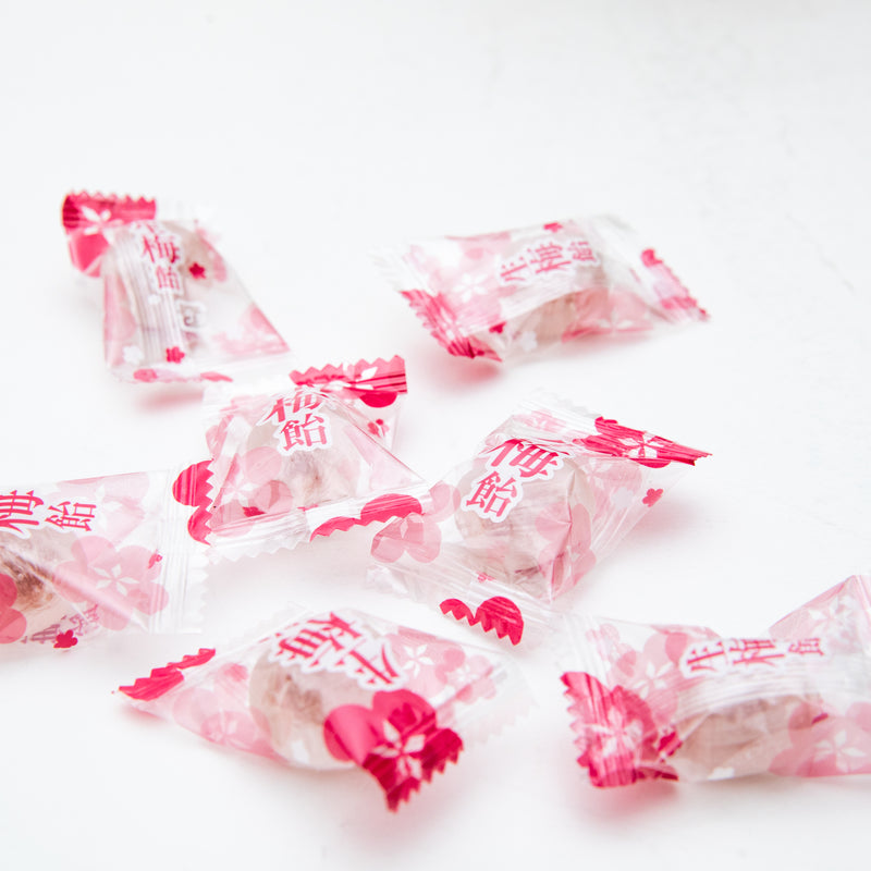 Ribon Plum Paste Hard Candy