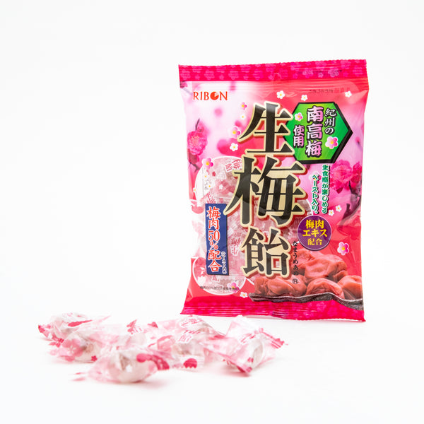 Ribon Plum Paste Hard Candy