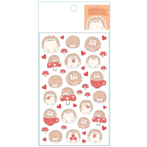 Clothes-Pin Hedgehog Stickers