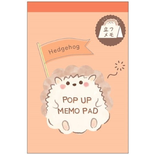 Clothes-Pin Hedgehog Pop-Up Memo Pad