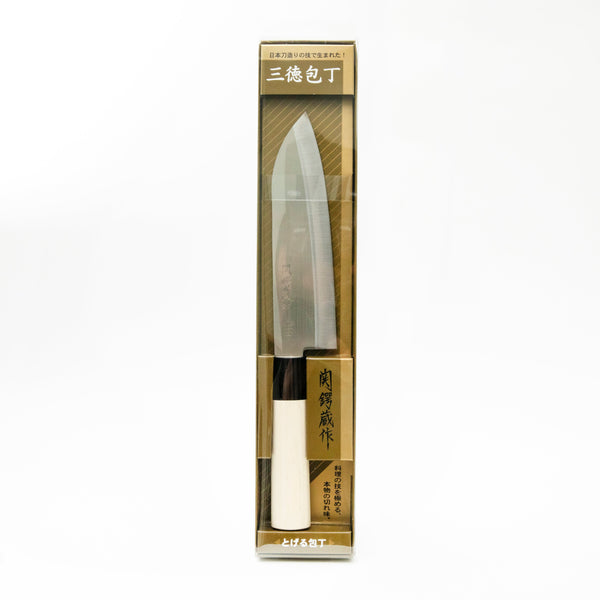 Chef's Knife (Santoku/Can Sharpen/White Wooden Handle/29.5cm/SMCol(s): White)