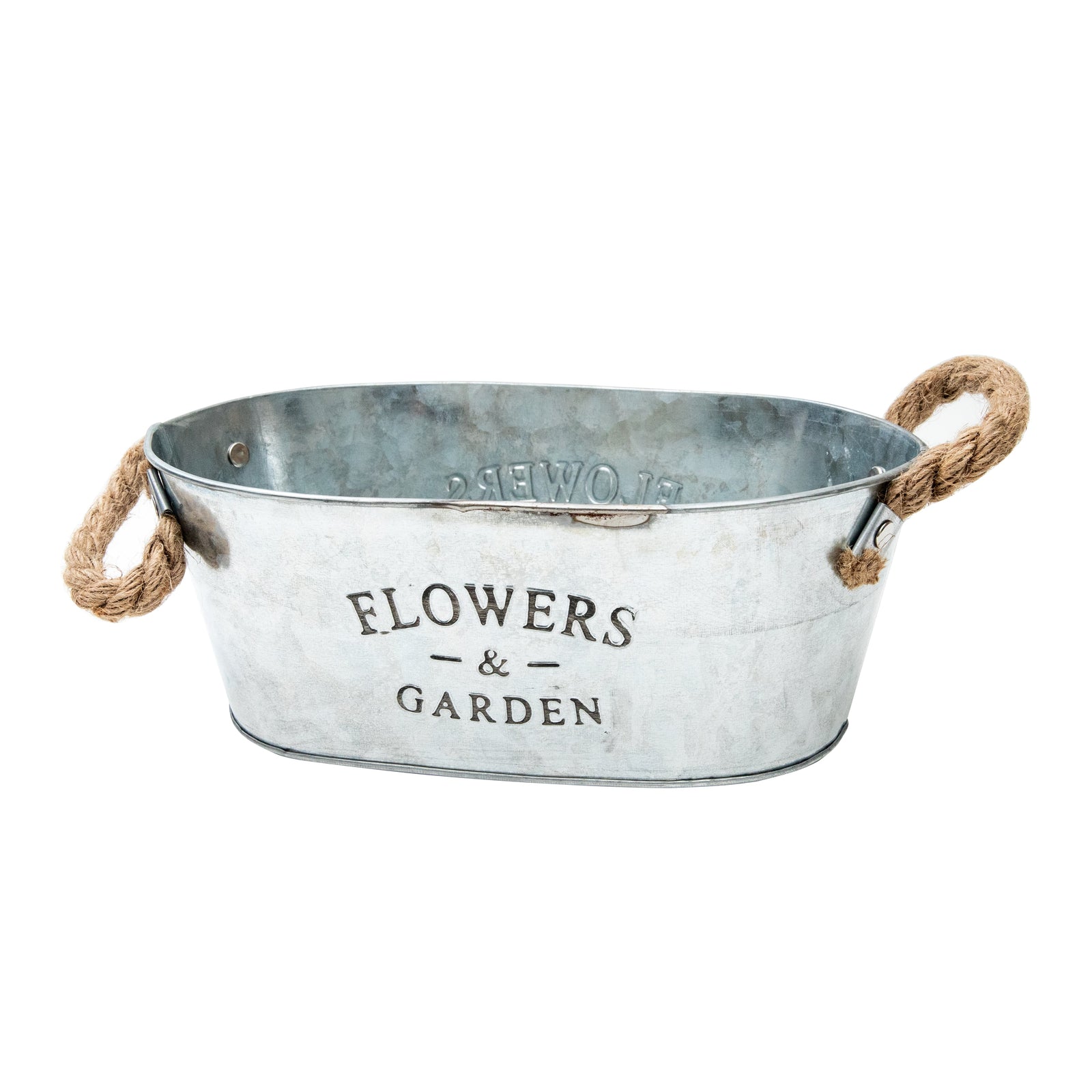 Flower & Garden Tinplate Iron Bucket