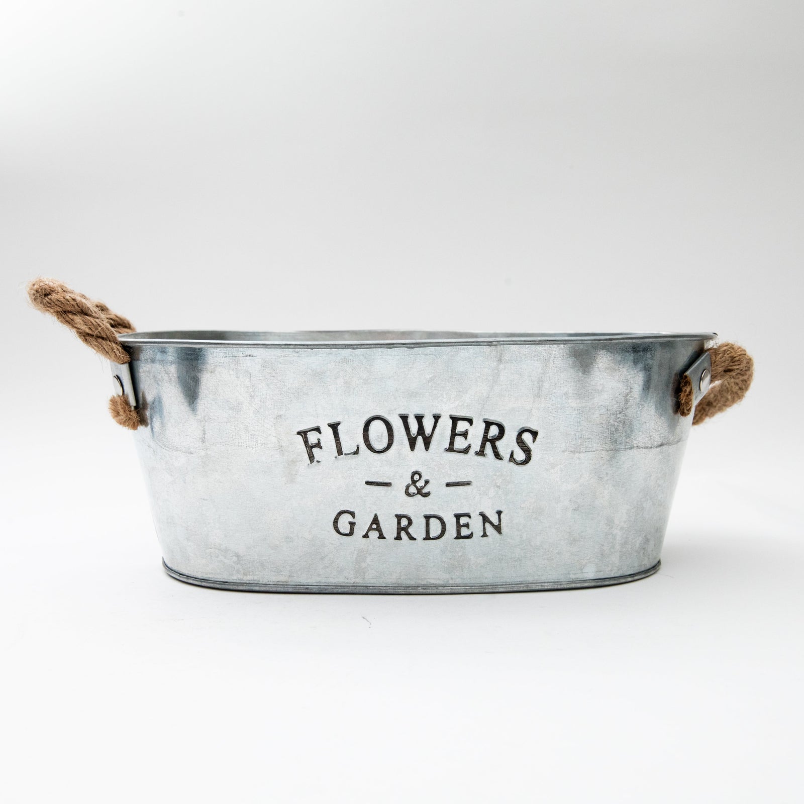 Flower & Garden Tinplate Iron Bucket