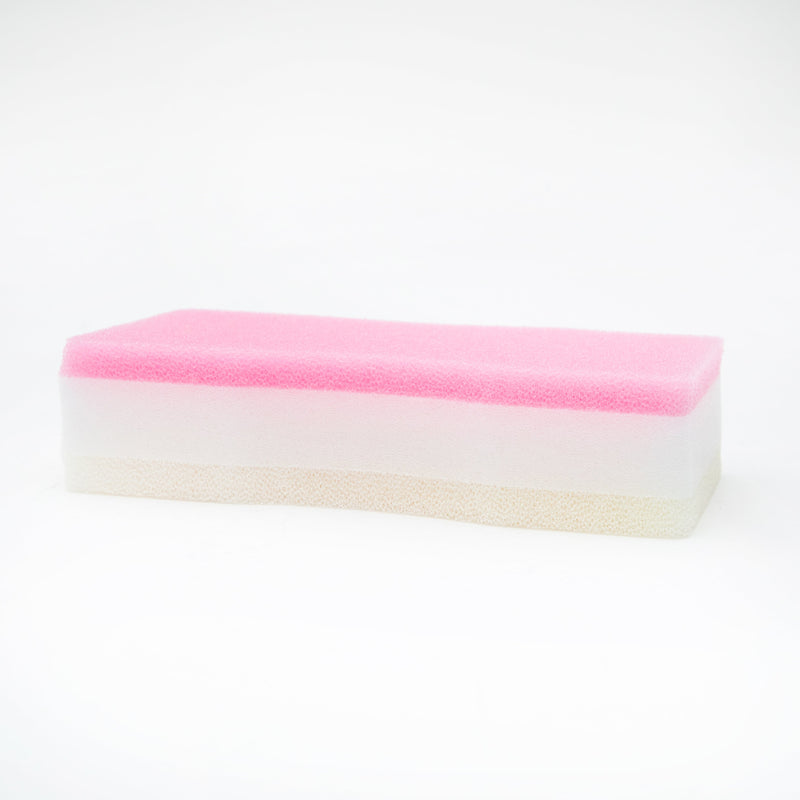 Cleaning Sponge (Soft/3-Layer/For Bathtub/4x8x17cm/SMCol(s): Pink)