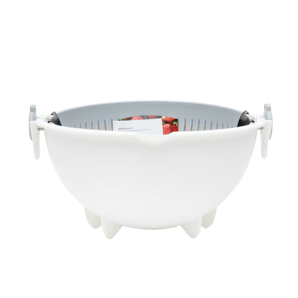 Colander (PP/Spin Wheel/Heat Resistance: 120?/S/2L/Ø19cm/Kokubo/SMCol(s): Grey,White)