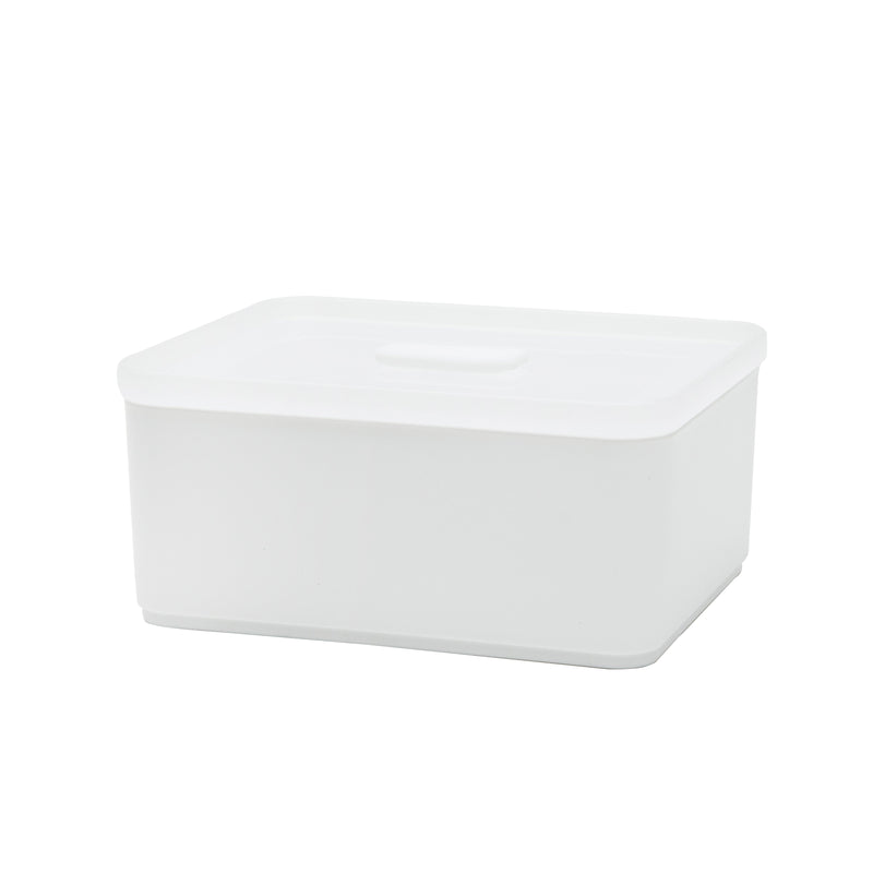 Food Container (PP/With Air Valve/Microwave & Dishwasher Safe/Temperture Resistance: -20? to 140?/Stackable/440mL/12x10x5.5cm/Kokubo/HAUS/SMCol(s): White)