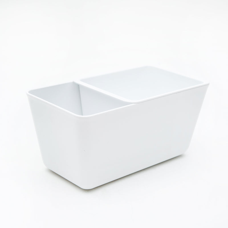 Bowl & Colander (ABS/Food in Centre Colander & Shell in Outer Bowl/Temperture Resistance: -20? to 90?/1.5L/10x21x10.7cm/Kokubo/HAUS/SMCol(s): White)