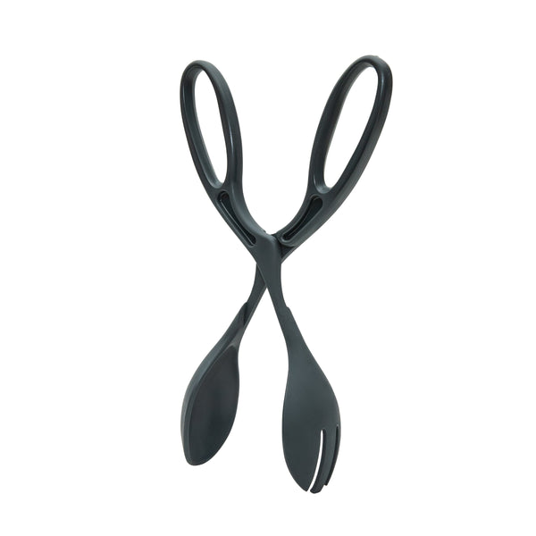 Serving Tongs (Nylon/Dishwasher Safe/Scissor-Like/6x9.2x30.8cm/Kokubo/Chef's/SMCol(s): Black)