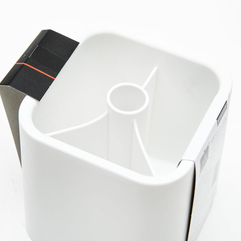 Kitchen Utensil Holder (PP/Heat Resistance: 140?/4 Compartments/12.3x12.3x12.5cm/Kokubo/HAUS/SMCol(s): White)