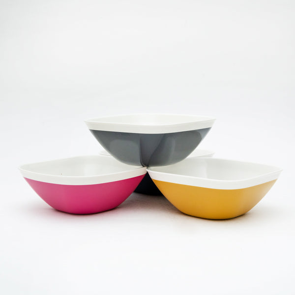 Small Bowl (PP/Microwave & Dishwasher Safe/Temperture Resistance: -20? to 140?/Square/13.5x13.5x5.5cm/Kokubo/KOKU/SMCol(s): Iron Blue)